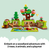 LEGO DUPLO Discovery Forest wild animals toy set, UK version