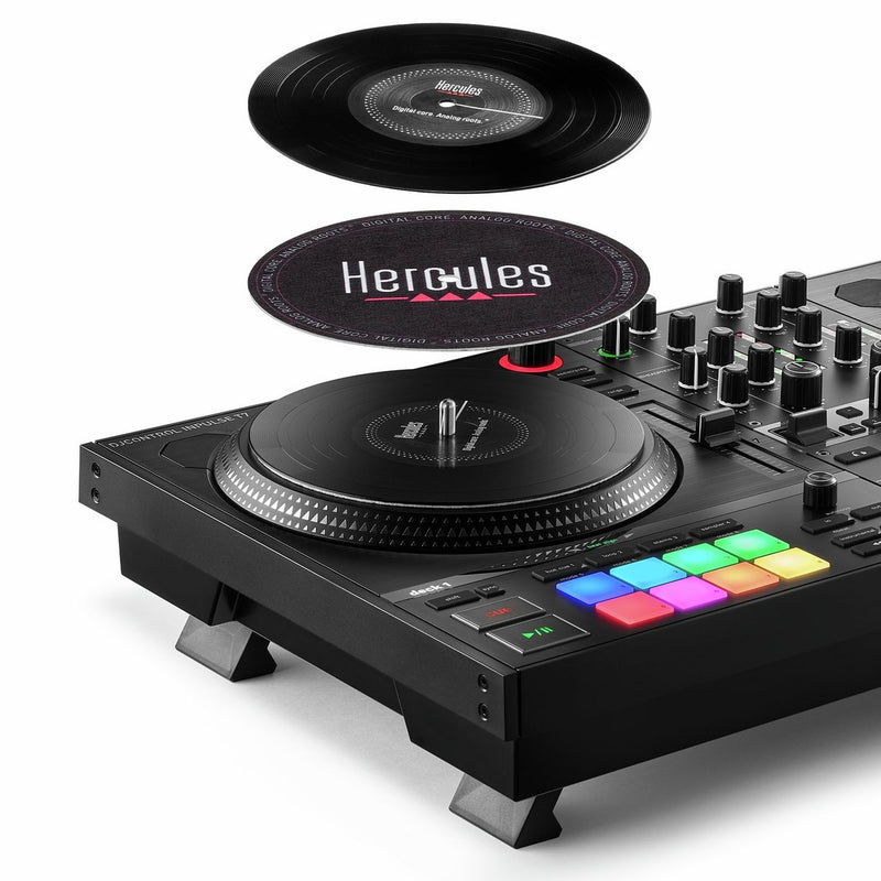 Hercules DJControl Inpulse T7 DJ controller with motorised platters, UK version
