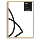 Habitat Ontario oak wooden picture frame 30x40cm, UK version