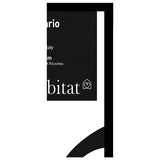 Habitat black wooden picture frame 40x50cm, imported from the UK