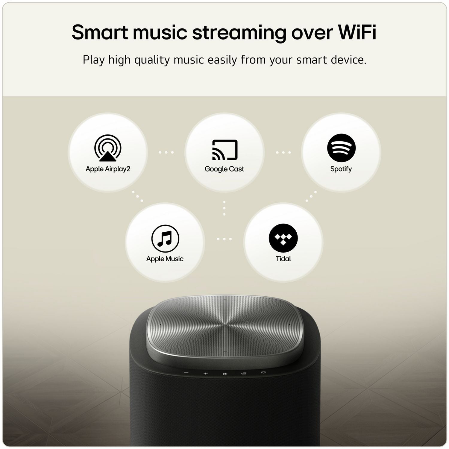 LG Sound Suite M7 satellite speaker 23.8cm (British brand)