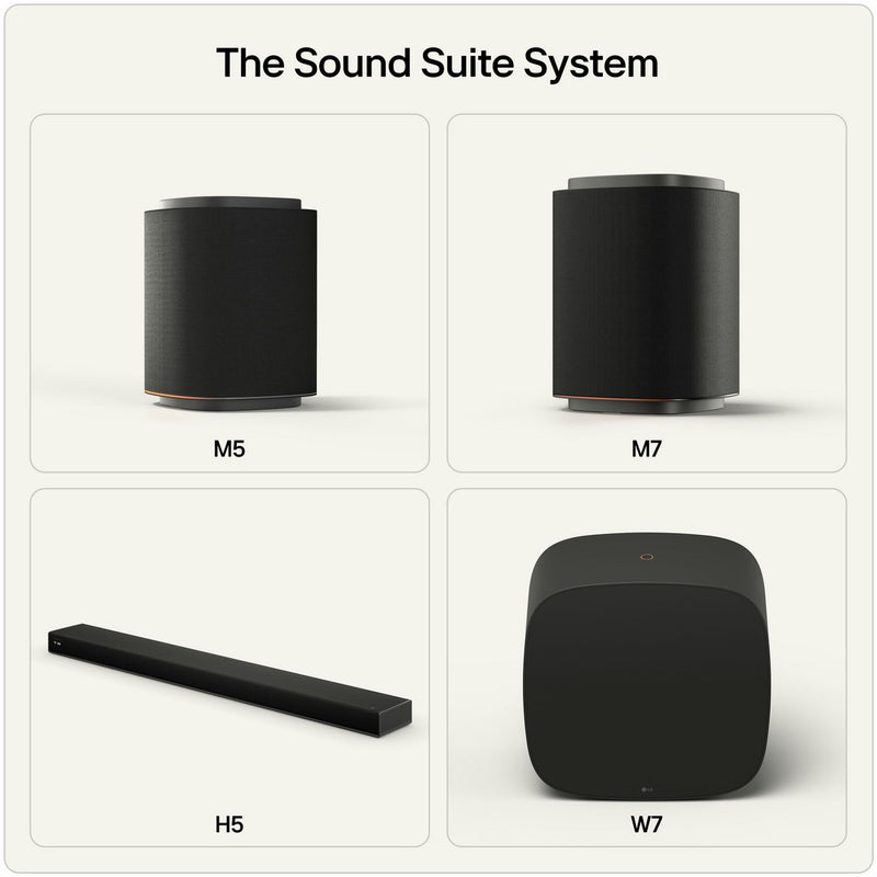 LG Sound Suite M7 satellite speaker 23.8cm (British brand)