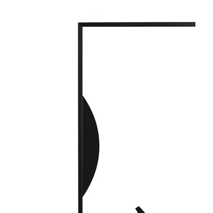 Habitat black metal picture frame 50x70cm (British brand)