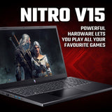 Acer Nitro V15 gaming laptop 15.6in (British brand)