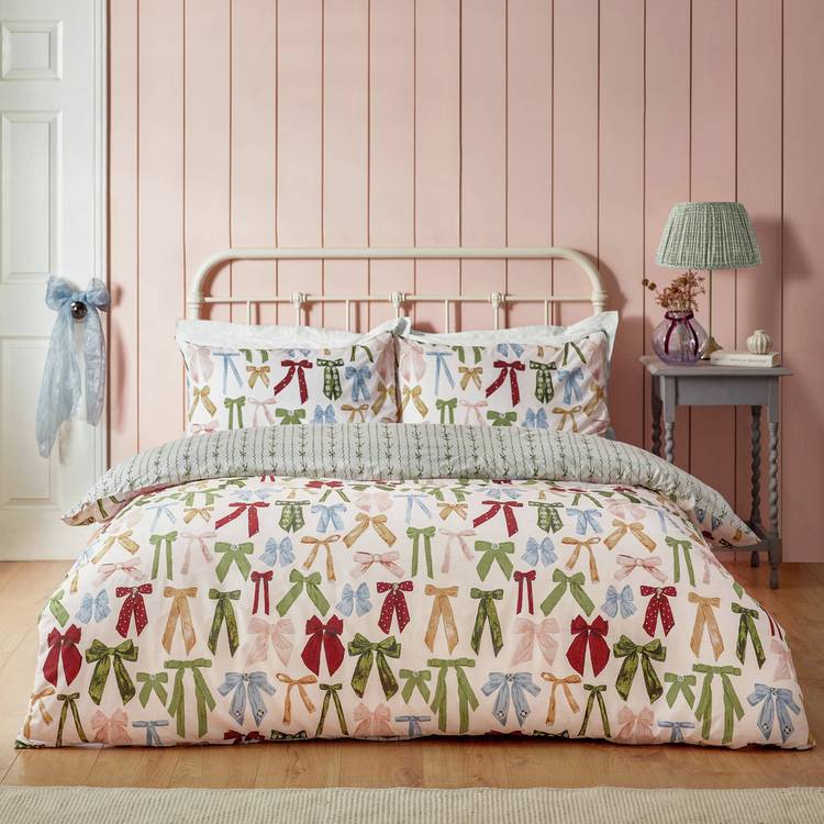 furn Noortje Bow Bedding Set single size, imported from the UK