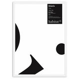 Habitat white wooden picture frame 50x70cm - British product