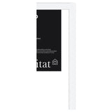 Habitat white wooden picture frame 50x70cm - British product