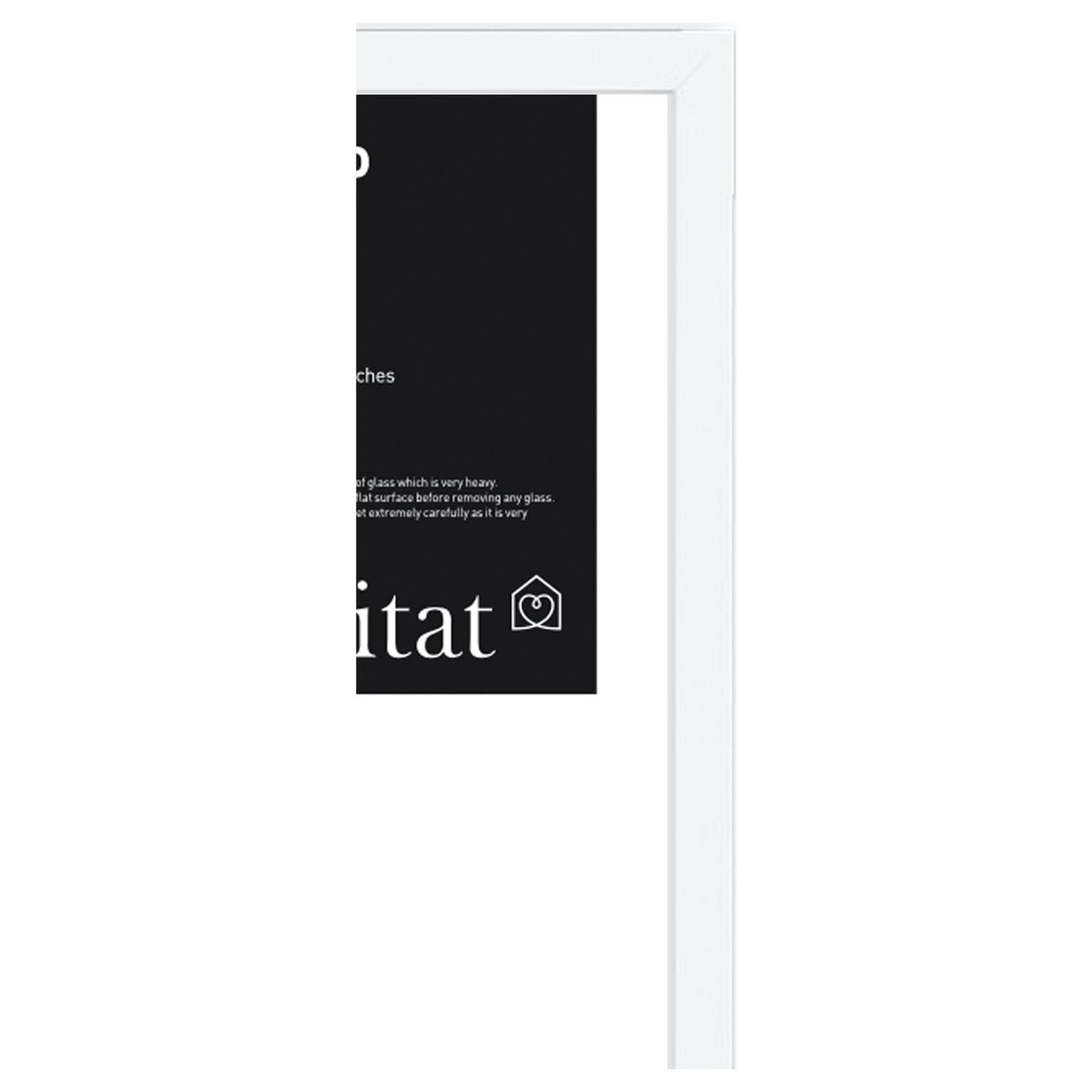 Habitat white wooden picture frame 50x70cm - British product