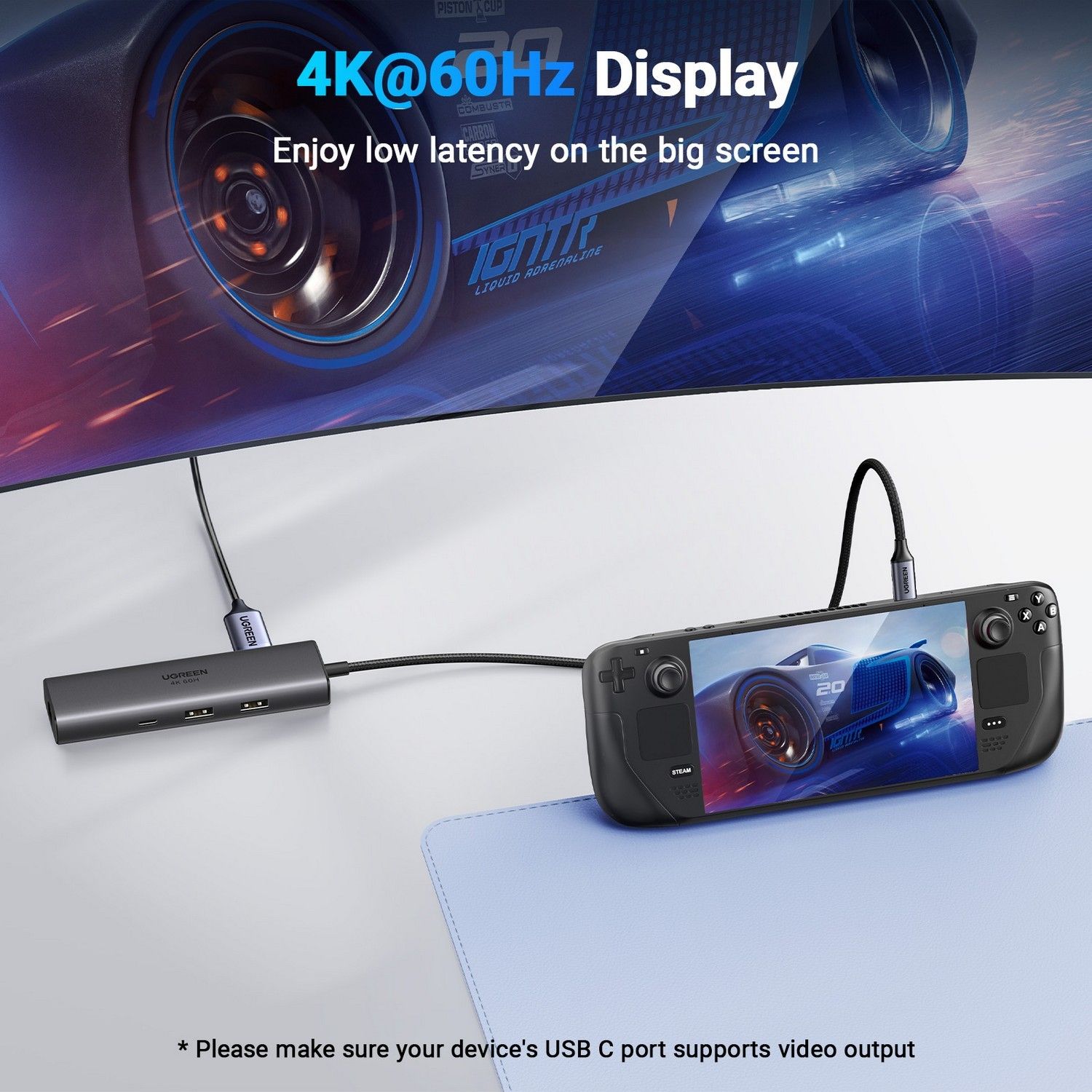 UGREEN USB-C hub 6-in-1, UK version