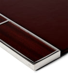 Ralph Lauren Home wood veneer desk blotter, imported from the UK