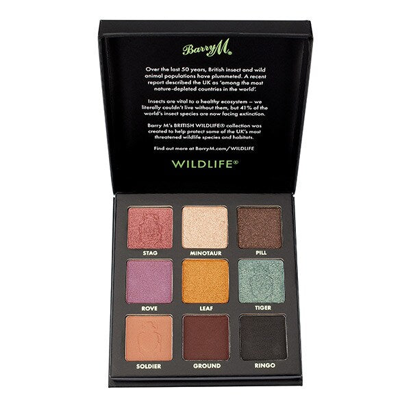 Barry M Wildlife Eyeshadow Palette - Beetle