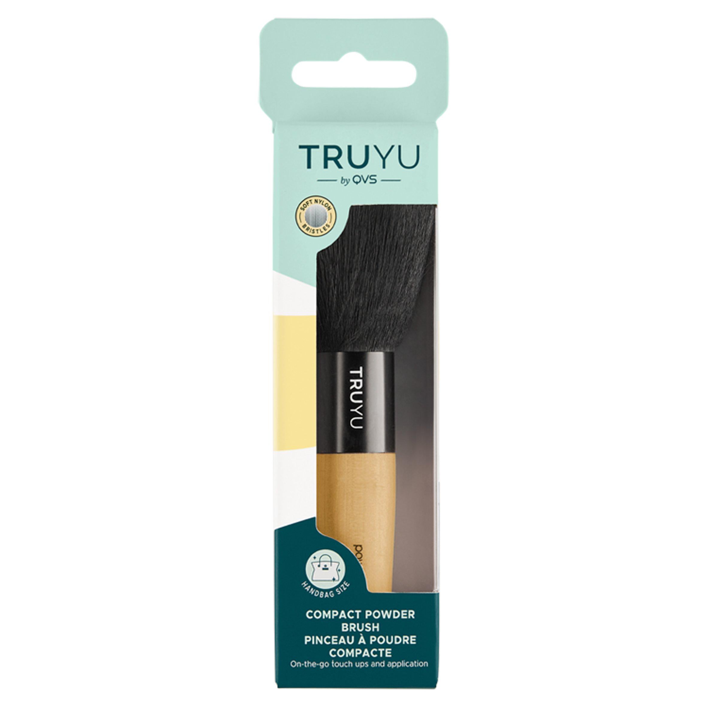 Truyu by QVS Compact Powder Brush Make up brushes & sponges Sainsburys   