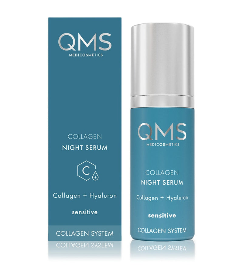 QMS Collagen Night Sensitive Serum 30ml, imported from the UK