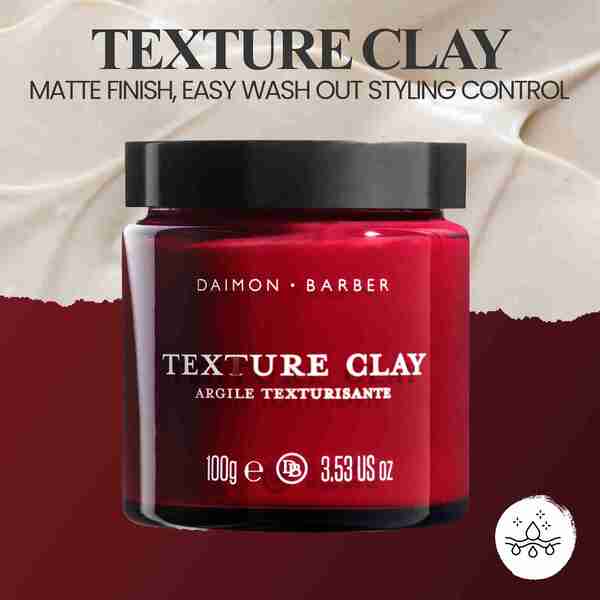 Daimon Barber Texture Clay 100g hair clay (British brand)
