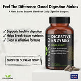 Feel Supreme Digestive Enzymes 90 capsules, UK version