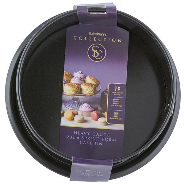 Habitat Spring Form Cake Tin Black 23cm bakeware Sainsburys   