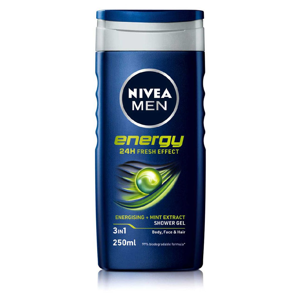 NIVEA MEN Shower Gel Energy 250ml