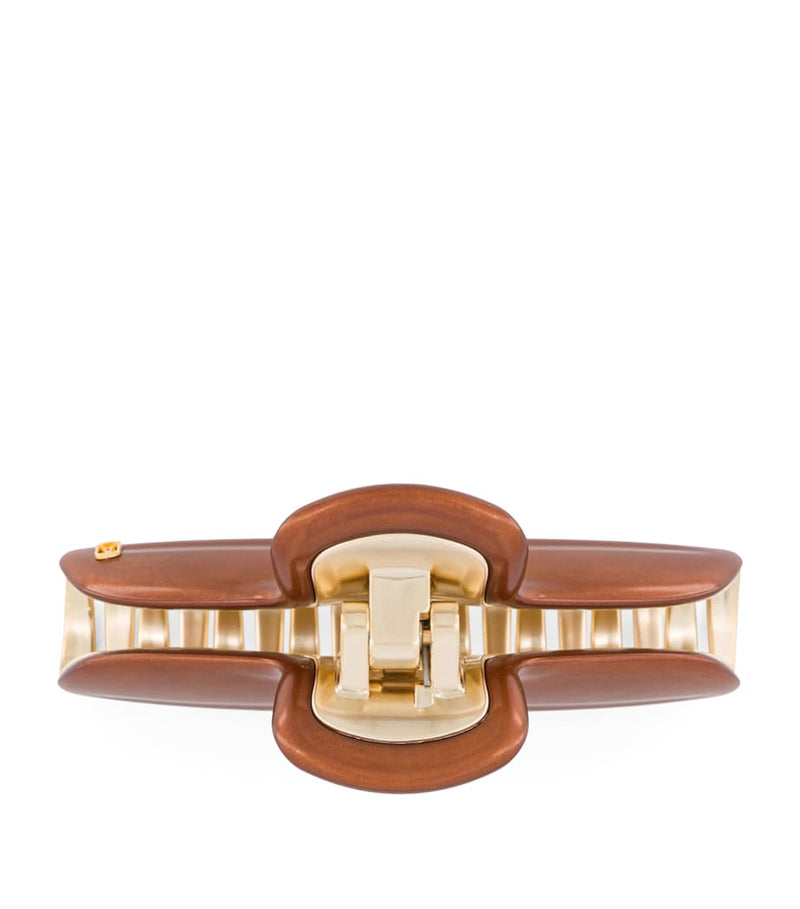 Alexandre de Paris gold-plated claw hair clip (British brand)