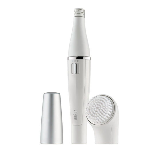 Braun FaceSpa 810 Facial Epilator & Facial Cleansing Brush electric shavers Sainsburys   