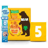 Bear Tropical Fruit Treasures 3+ Years 5x20g GOODS Sainsburys   