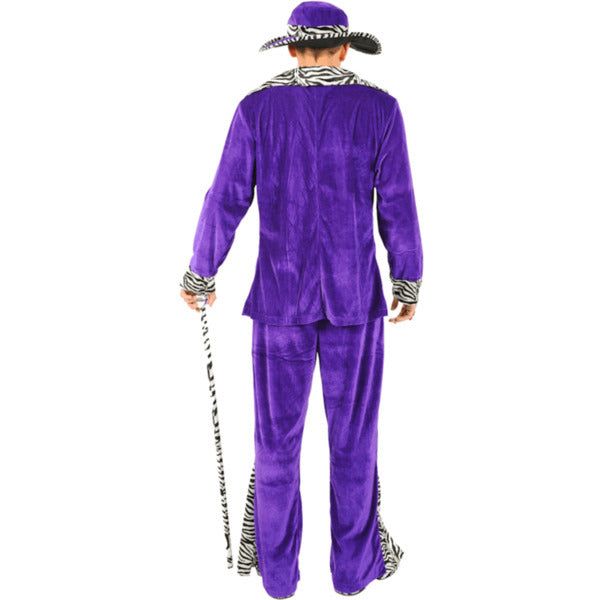 Orion Costumes Adult Purple Pimp Costume & Hat Medium GOODS Superdrug   