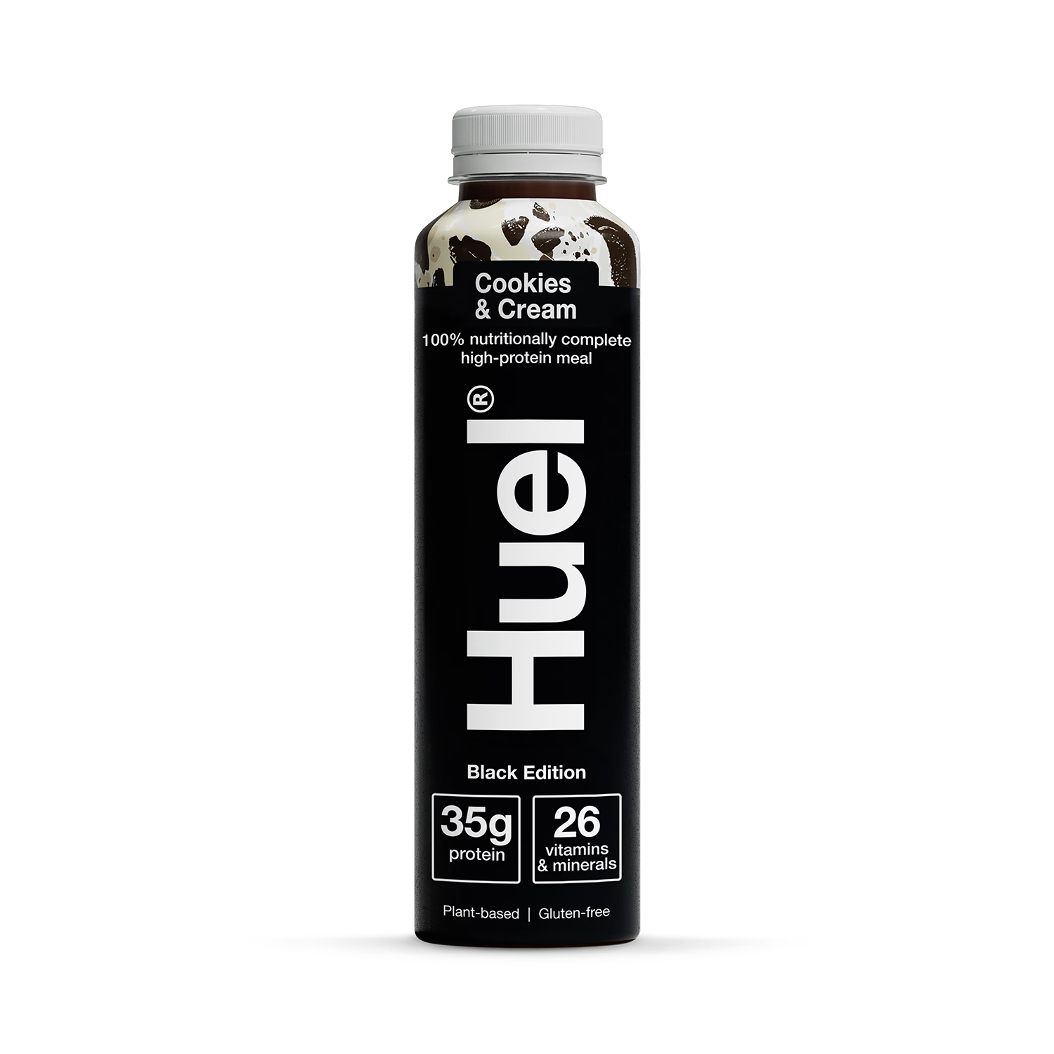 Huel Black Edition Cookies & Cream 500ml complete meal, UK version