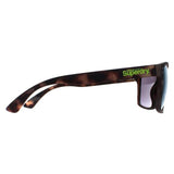Superdry Kobe SDS sunglasses matte tortoise frame flash mirror lenses (British brand)