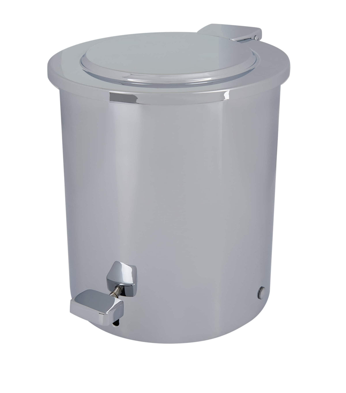 ZODIAC cylinder chrome pedal bin (British brand)