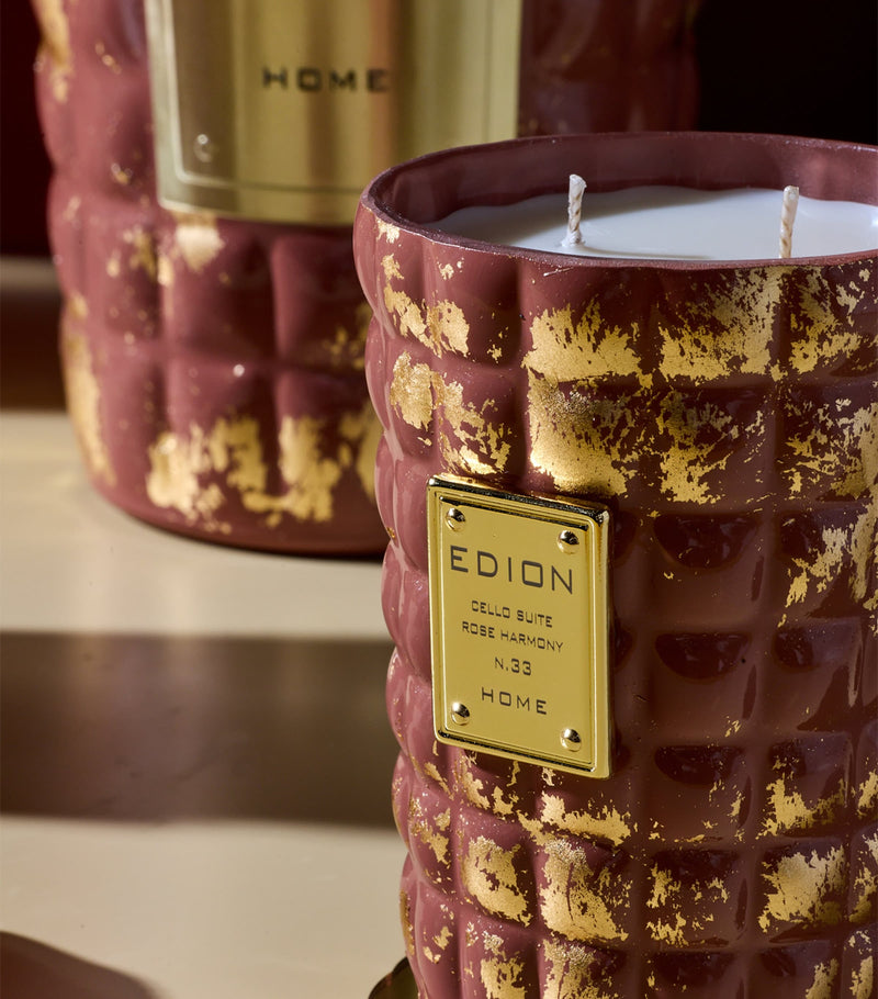 EDION Rose Harmony candle 300g - British product