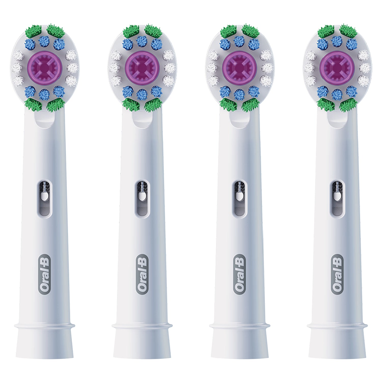 Oral-B Pro 3D White toothbrush heads 4 count - British product