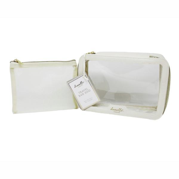 Danielle Creations clear travel case duo, UK version