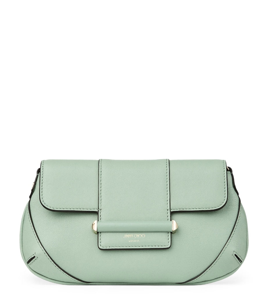 Jimmy Choo Mini Bar chain wallet in leather (British brand)