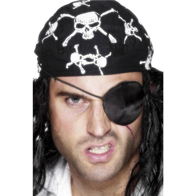 Superdrug Smiffys Deluxe Pirate Eyepatch Black- Buy online at McGrocer