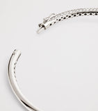 Engelbert white gold and diamond Legacy Knot bangle - British product