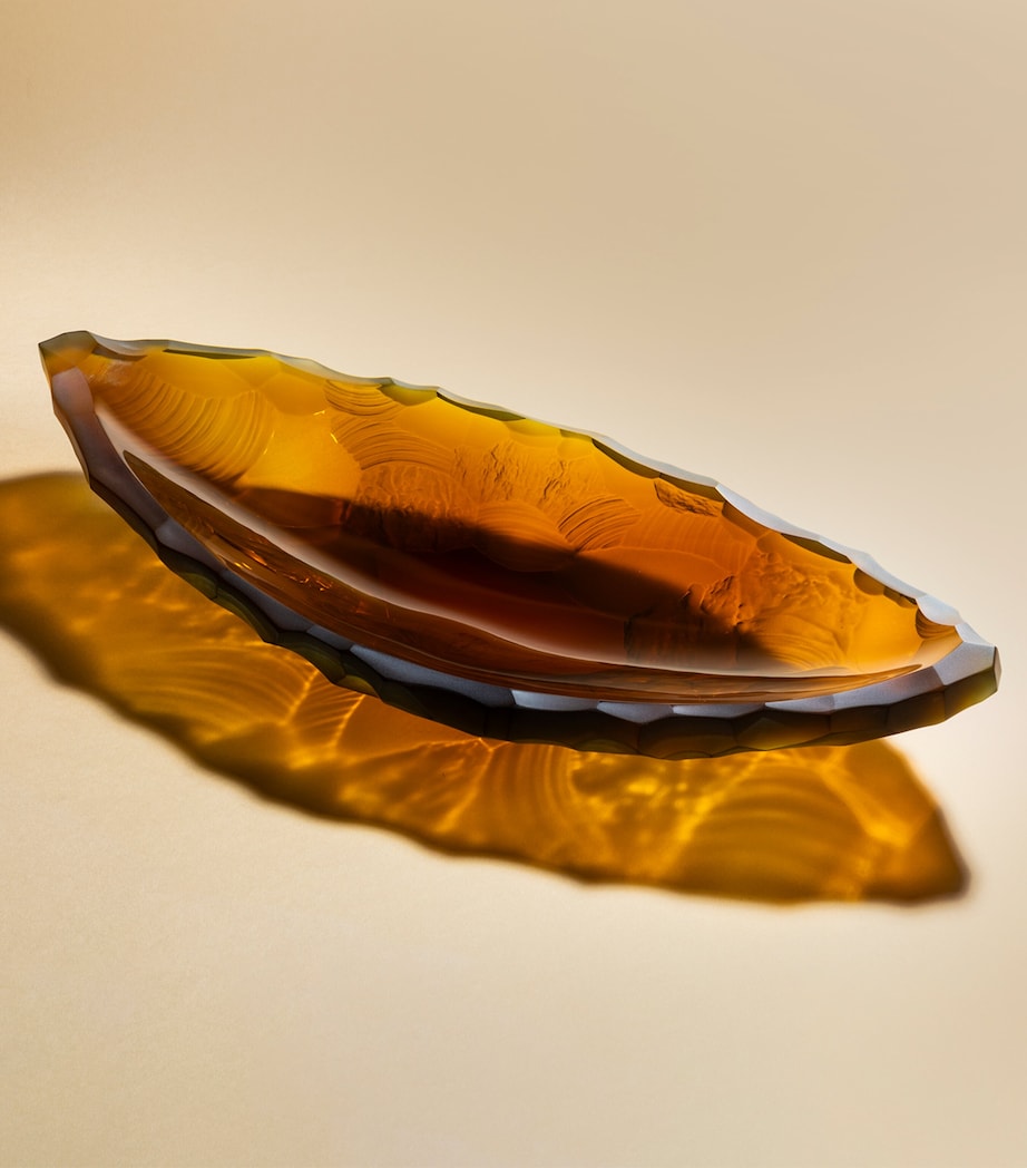 Lalique Medium Crystal Silex Bowl 46cm, UK version