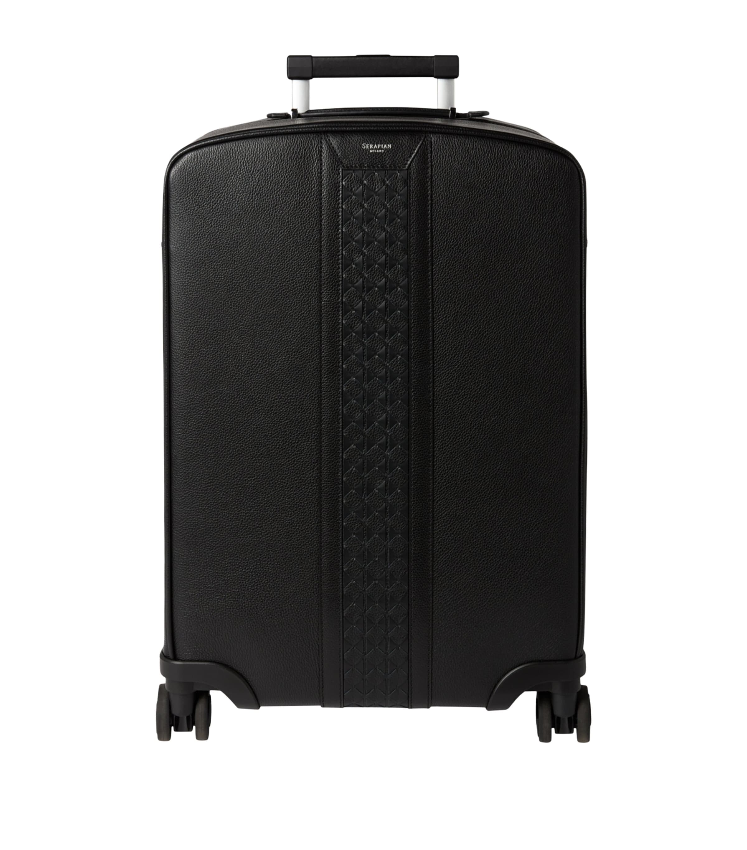 Serapian calfskin hard carry-on suitcase 55cm (British brand)