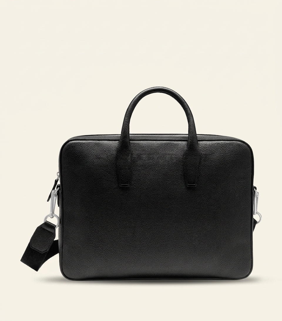 Mulberry Belgrave briefcase in grained leather, imported from the UK