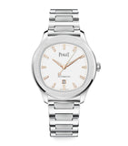 Piaget stainless steel diamond Polo Date watch 36mm, UK version