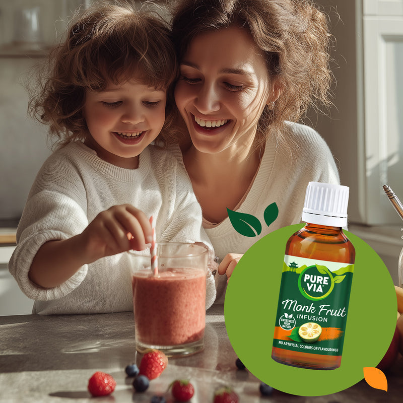 Pure Via monk fruit liquid sweetener 30 ml - British product
