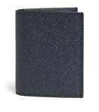 Thom Browne leather double card holder with gold foil logo - (British brand)