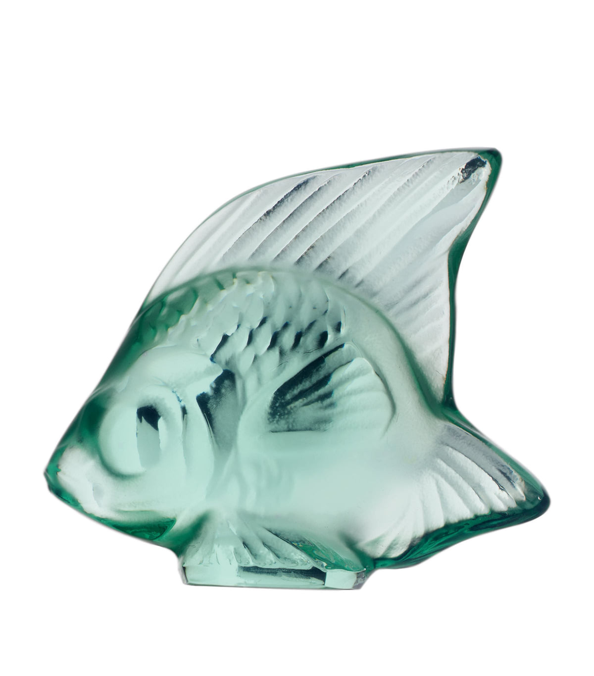 Lalique crystal fish sculpture, UK version