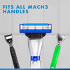 Gillette Mach3 Turbo razor refills 4-count (British brand)