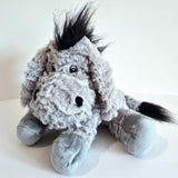 Wheat Bag Co. microwavable plush donkey, imported from the UK