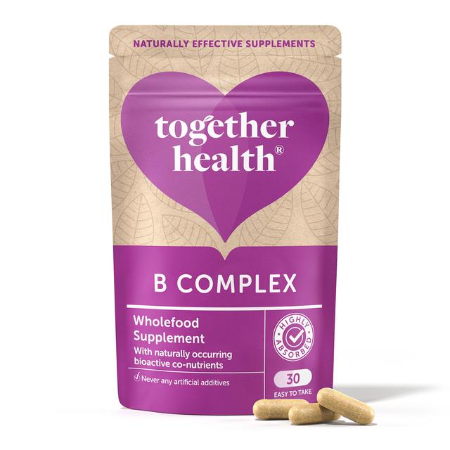 Together B Complex with Bioflavonoids Vegetable Capsules    30 per pack