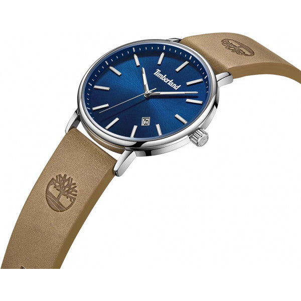 Timberland blue men's Henniker II watch, imported from the UK