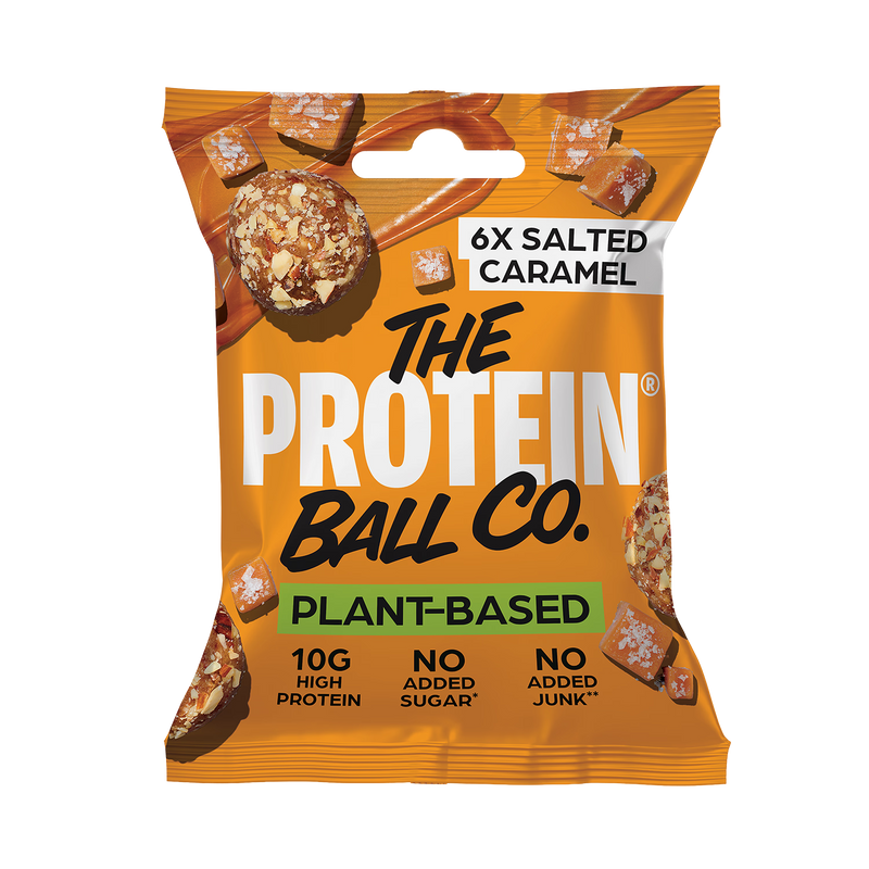 Ballsy salted caramel protein balls 6-piece bag (British brand)