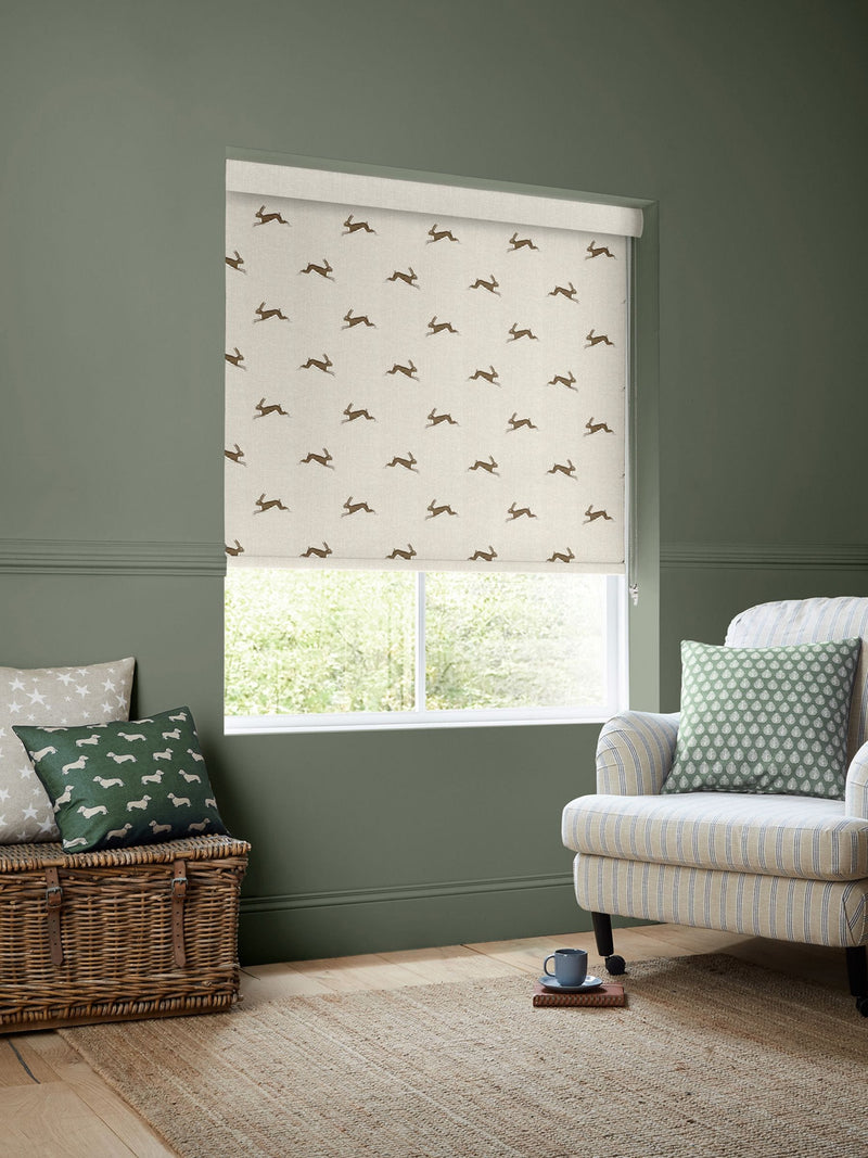 Emily Bond Stone Alice roller blinds (British brand)