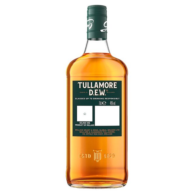 Tullamore Dew Irish Whiskey   70cl