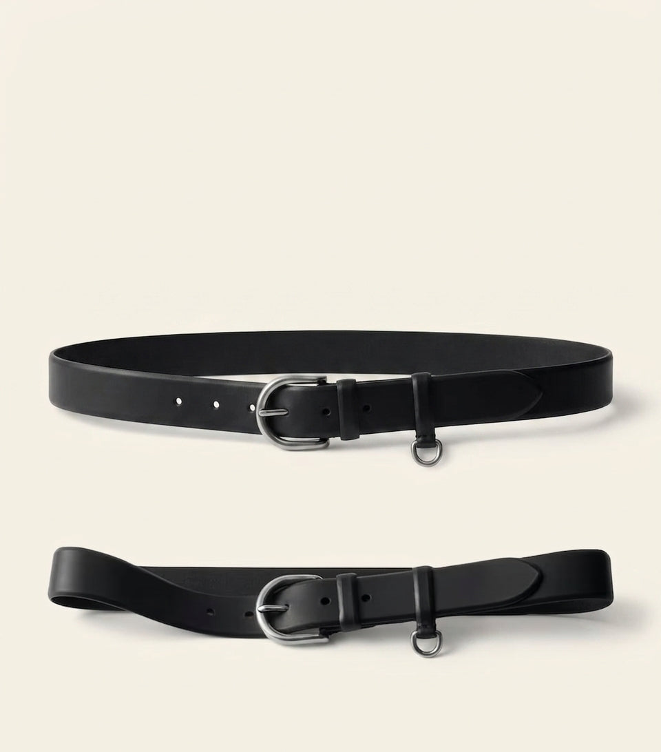 Prada leather belt 3.5cm width, UK version