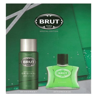 Brut Original Aftershave- und Deodorant-Geschenkset